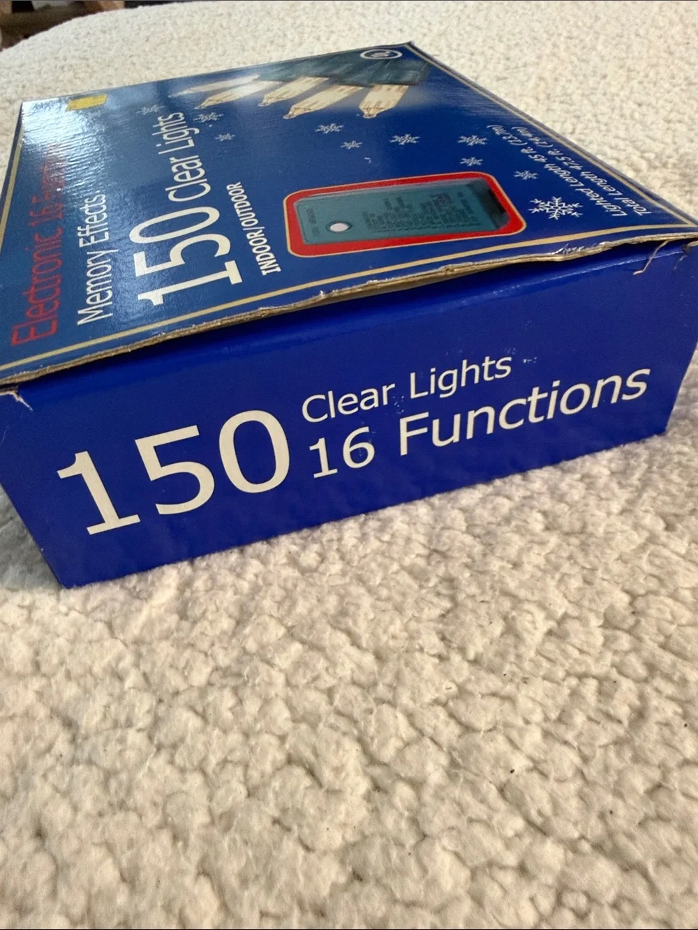 150 Clear Indoor/Outdoor Mini String Lights with Memory Effects - Clear